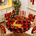 thumbnail image 6 of Solive Christmas Decorations Christmas Tablecloth With Santa Claus Decoration Mood For Christmas Day Holiday Party Wedding Anniversary Decor Indoor Ornaments, 6 of 7