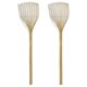 thumbnail image 1 of 2Pcs Fly Swatter Household Kitchen Manual Insect Mosquito Bug Swatter Bamboo Swatter, 1 of 4