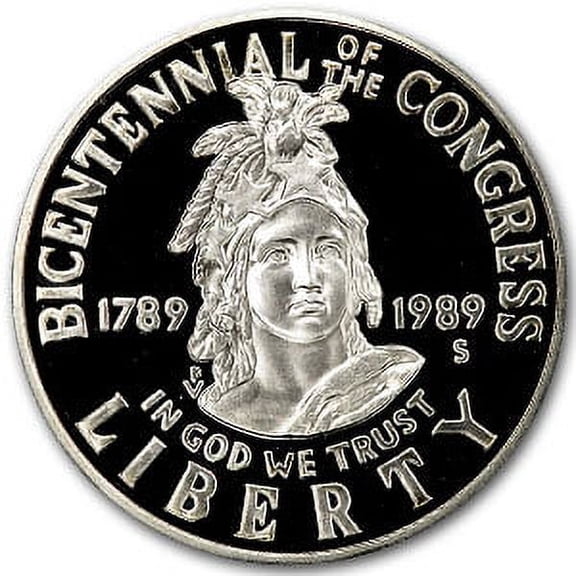 1989-S Congressional 1/2 Dollar Clad Commem Proof (Capsule only)