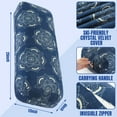 thumbnail image 2 of HOMBYS Yoga Bolster Pillow, Rectangular Yoga Bolster for Restorative & Meditation, Professional Meditation Cushion with Carry Handle, 2 of 6