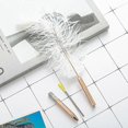 thumbnail image 4 of Stylish White Feather Ballpoint Pen Wedding Writing Pen Business Signature Pen, 4 of 5