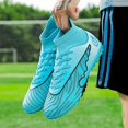 thumbnail image 5 of Zapatos de fútbol para hombre y adulto, calzado de tobillo alto, ultraligero, antideslizante, para entrenamiento deportivo, TF/FG, Unisex, 5 of 5