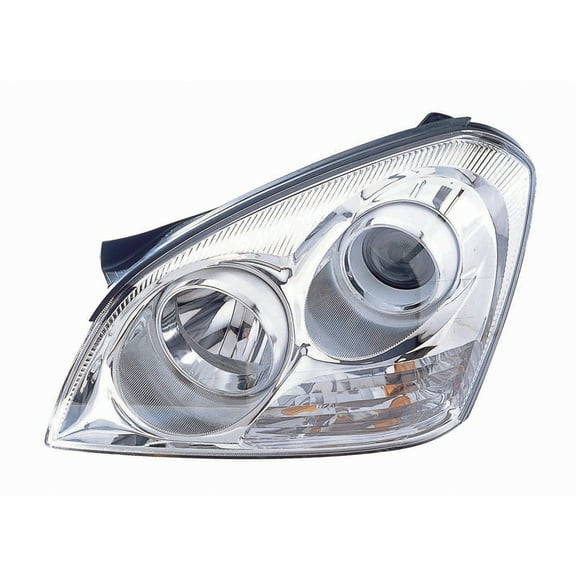 KAI New CAPA Certified Standard Replacement Driver Side Headlight Assembly, Fits 2007-2008 Kia Optima