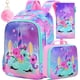 thumbnail image 1 of Set de Mochilas AGSDON Unicornio para Niñas de 16" con Bolsa para Almuerzo y Estuche, 1 of 7