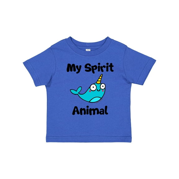 Inktastic Narwhal is My Spirit Animal Boys or Girls Toddler T-Shirt