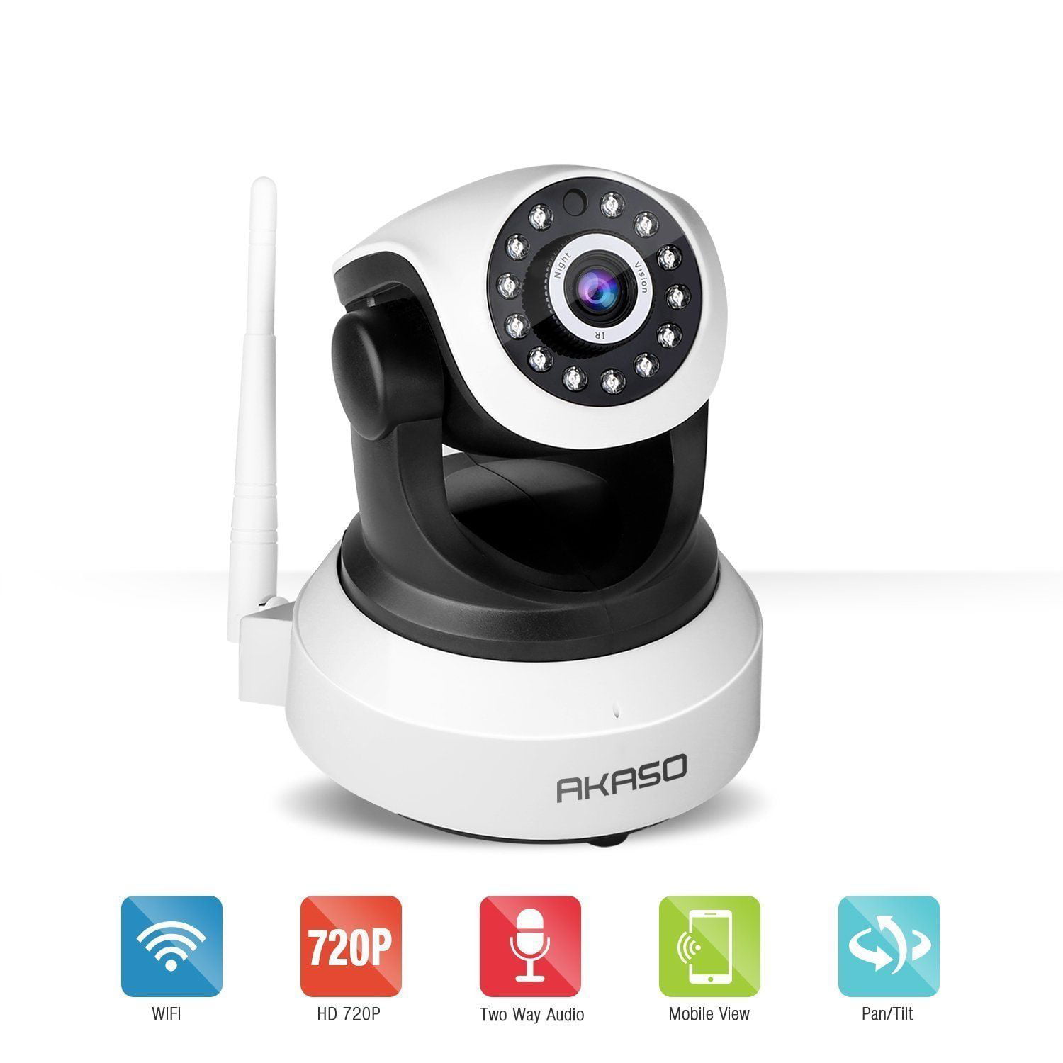 How far can a security camera be from Wi-Fi?
