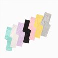 thumbnail image 5 of zuwimk Girls Athletic Leggings Crossover High Waisted Yoga Pants with Pockets Kids Dance Running Workout Tights(White,F), 5 of 5
