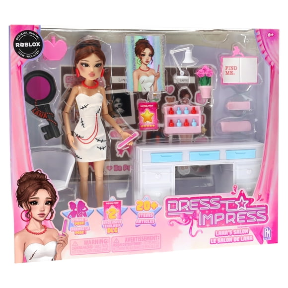 Set de juego muñeca deluxe Lana de 29 cm Dress To Impress con DLC
