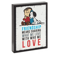 thumbnail image 3 of Hallmark Peanuts Linus and Snoopy Friendship Wood Quote Sign New, 3 of 3
