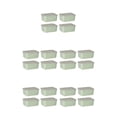 thumbnail image 3 of Recipiente de plástico Moyic 4 piezas Transparente Sin BPA Verde, 3 of 6
