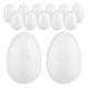 thumbnail image 1 of 50 huevos para pintar, decoración DIY de Pascua, huevos macizos para manualidades infantiles (blancos, 4 cm), 1 of 8