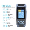 thumbnail image 2 of Loomza MINI OTDR Fiber Optic Reflectometer With 9 Functions Multi Language, 2 of 7