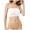 White, variant on Homenesgenics Bras for Women 3 Pack Seamless Bandeau Crop Tube Top Bra Strapless Padded Bralette Womens Clothes under $8