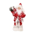 thumbnail image 1 of Figura de Papá Noel coleccionable para decoración de mesa, juguete para estantería, escritorio y tienda. 30 centímetros, 1 of 9