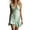 Green, variant on Women’s Deep V-Neck Ruffle Trim Mini Dress, Sleeveless Bodycon Fit Flounce Hem Party Dress, 1 Piece, Sizes XS Through 3XL