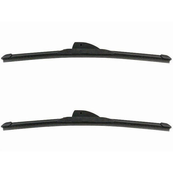 Wiper Blade Set 2 Piece - Compatible with 1974 - 1988 Jeep J10 1975 1976 1977 1978 1979 1980 1981 1982 1983 1984 1985 1986 1987