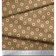 thumbnail image 2 of Soimoi Cotton Cambric Fabric Artistic Floral Fabric Prints By Yard 42 Inch Wide, 2 of 3