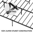 thumbnail image 4 of Queen Size Metal Bed Frame with Headboard, Bed Frame Mattress Foundation with Slat Support and 12.3" Storage Height, 4 of 6