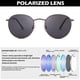 thumbnail image 4 of Lentes de Sol Pro Acme Pequeños Redondos de Metal Polarizados para Mujer, 4 of 9