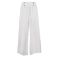 thumbnail image 5 of Liacowi Women Wide Leg Pants Elastic High Waist Loose Bottoms Casual Straight Leg Trousers Streetwear for Casual Daily, 5 of 7