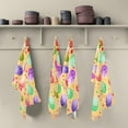 thumbnail image 5 of Dreamtimes Easter Egg Kitchen Dish Towel 6 Pack, Soft Absorbent Dishcloths Reusable Hand Towel Washable Tea Towels for Home Kitchen Bar Table Decor, 28 x 18 Inch, 5 of 7