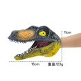 thumbnail image 1 of Velociraptor (amarillo) Boys & #39; Juguetes guantes de dinosaurio de goma suave modelo de cabeza de animal de simulación Afortunado Sencillez, 1 of 2