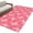 Pink, variant on Easter Area Rugs Collection 2'x3', Cute Cartoon Rabbits Bunny Animal Yellow Green Non Slip Indoor Rectangle Throw Runner Rug Floor Mat Carpet for Living Room Dining Table Bedroom Nursery