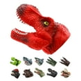 thumbnail image 6 of Dinosaur Hand Toys Handmade Party Gifts Soft Plastic Realistic Animal Dino Glove Puppets for Story Telling, 6 of 8
