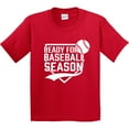 thumbnail image 3 of Inktastic I'm Ready for Baseball Season Youth T-Shirt, 3 of 5