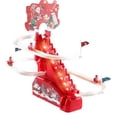 thumbnail image 2 of Santa Climbing Toy Automatic Stairs Slide Game With Led Christmas Roller Race, 2 of 9