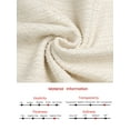 thumbnail image 5 of DARING DIVA 3/4 Sleeve Collared Vintage Tweed Midi Dress S Beige White, 5 of 6