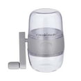 thumbnail image 3 of Spice Mill, Nut Chopper, Removable Portable Hand Crank Meat Garlic Handheld Food Shredder, Mincer Blender, Dry Fruit Grinder for Household Beans Gray, 3 of 8