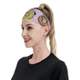 thumbnail image 4 of Wukai Cute Donuts Sports sweatband,Men & Women Sweatband Headband for Running, Cross Training, Racquetball, Working Out, 4 of 7