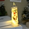 thumbnail image 4 of sruoe Decoration LED Candle Light, Flameless Candles, Flickering Fake Candles, Pumpkin Lantern Electronic Candle, Electric Tea Candles for Halloween, Christmas, Holiday, Anniversary, Wedding, Party, 4 of 7