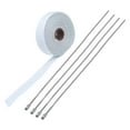 thumbnail image 2 of Apmemiss Birthday Gifts for Women Clearance Deals New 2.5CM 5M Roll Fiberglass Exhaust Header Pipe Heat Wrap Tape + 4 Ties Kit Hot Prime Deals Today Clearance, 2 of 5