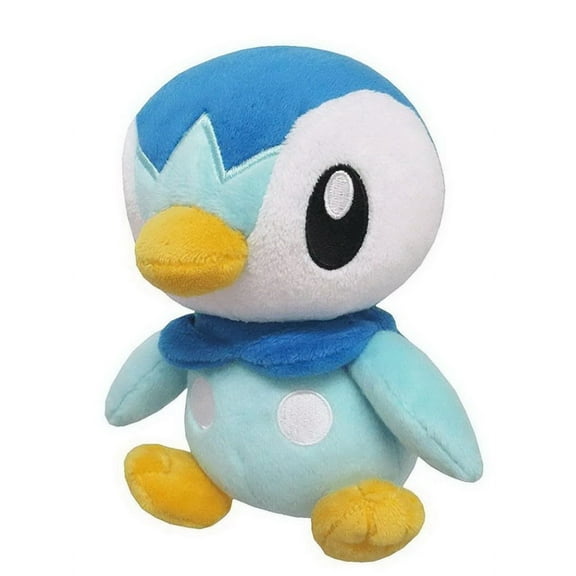 Sanei Pokemon All Star Collection - PP89 - Piplup Plush 6", Blue