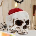 thumbnail image 5 of Halloween Multifunctional Skull Container Human Skull Flower Pot, 5 of 5