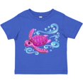 thumbnail image 3 of Inktastic Cute Pink Sea Turtle Boys or Girls Toddler T-Shirt, 3 of 5