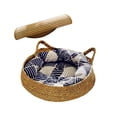 thumbnail image 2 of Cama para gatos Yuyangstore Almohada Azul 38x13cm Cesta Casa para gatos Duradera Perrera Lavable Salón de camas para gatos, 2 of 8