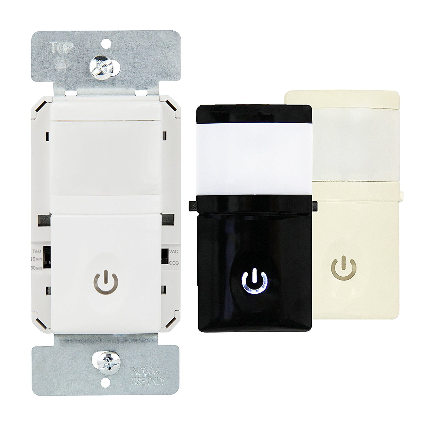 Enerlites HMOS PIR Occupancy/Vacancy Motion Sensor Light Switch, SMART