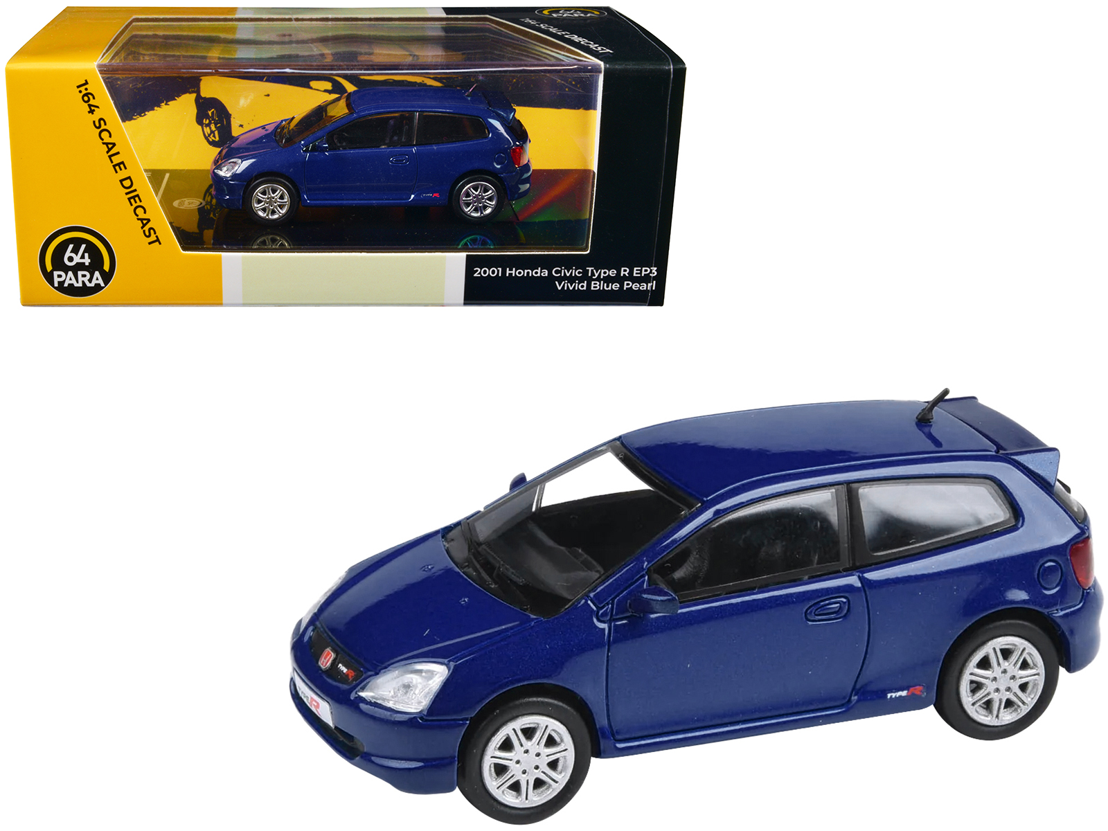 Modèle Réduit 1:64 Honda Civic Type-R #95 Spoon Sport 2023 - Paragon - Neuf
