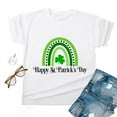 thumbnail image 4 of Herrnalise Women's St Patrick's Day T-Shirt Lucky Irish Shamrock Paddy's Day Round Neck Short Sleeve Graphic Tees Tops S-3XL, 4 of 4