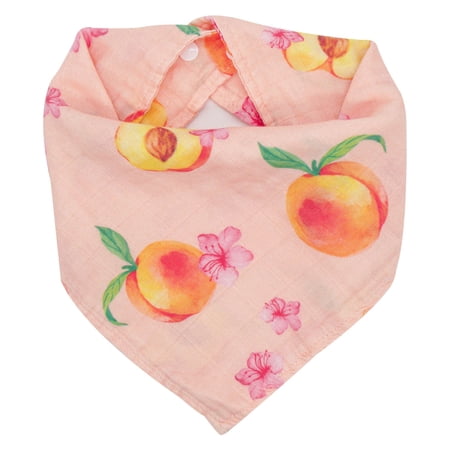 Bandana Bib - Peach
