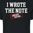thumbnail image 3 of Jersey Shore - I Wrote The Note - Juniors Cropped Cotton Blend T-Shirt, 3 of 5