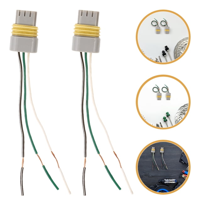 SOPOTUTU 4pcs Ignition Coil Female Connector Plug Waterproof Electrical Plug Multi Copper for Automotive Maintenance