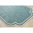 thumbnail image 7 of Livabliss Outdoor Rugs, 5x7 Miami Beach Traditional Aqua Area Rug for Patio, Porch, Deck, Backyard, Waterproof Indoor Outdoor Carpet (5'3" x 7'), 7 of 7