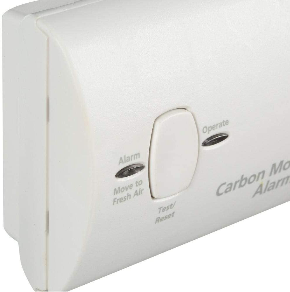 Kidde Carbon Monoxide Detector, Battery Powered with LED Lights, 9CO5LP2, KIDDE