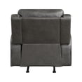 thumbnail image 6 of Lexicon Pagosa Microfiber Rocker Reclining Chair in Gray, 6 of 15