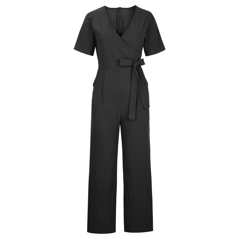 Walmart cheap black jumpsuit