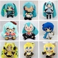 thumbnail image 2 of Plush Toy 25cm Standing with Leek Bear Winter Outfit Anime Cartoon Collectible Doll Gift, 2 of 5